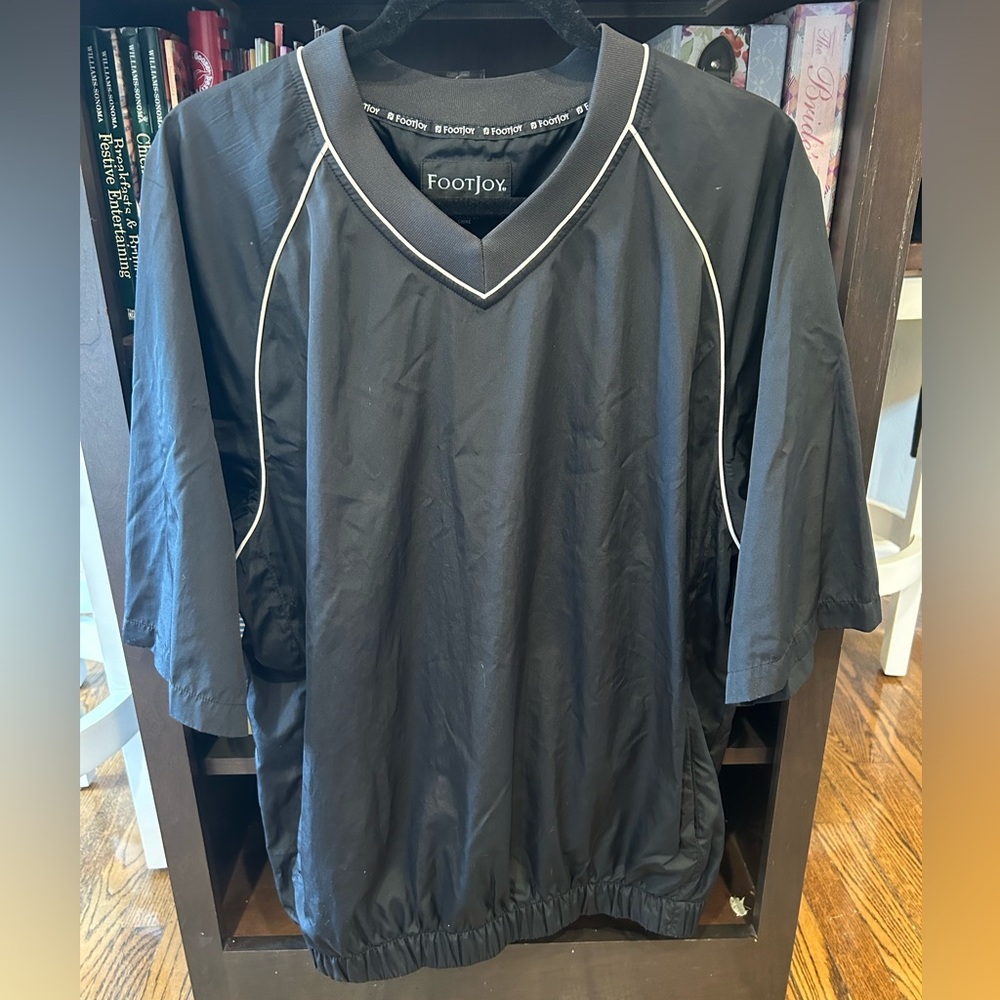 FootJoy FJ Golf V-Neck 3/4 Sleeve Windbreaker Pullover